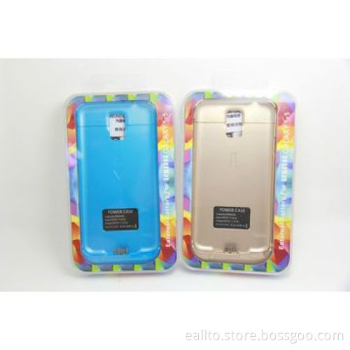 Mobile power charger for smart cover case for samsung galaxy s5